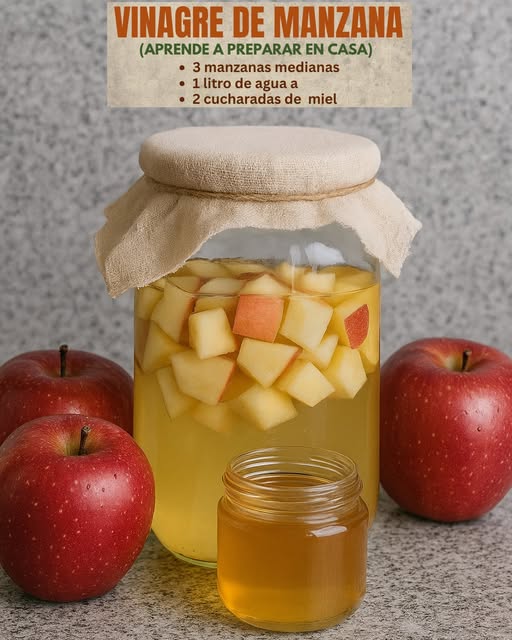 Vinagre de Manzana Natural y Casero