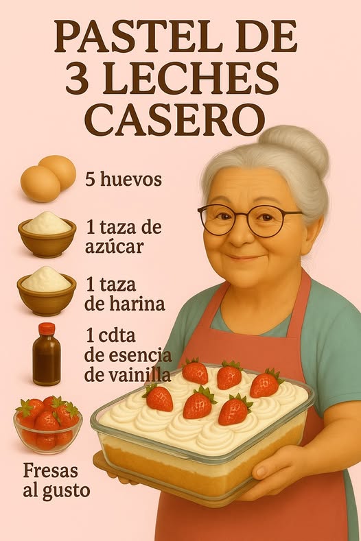 Pastel de 3 Leches Desaparece en Minutos 😱🍓