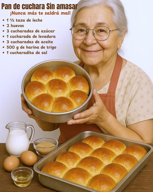 Pan de Cuchara Sin Amasar: ¡Nunca más te saldrá mal!
