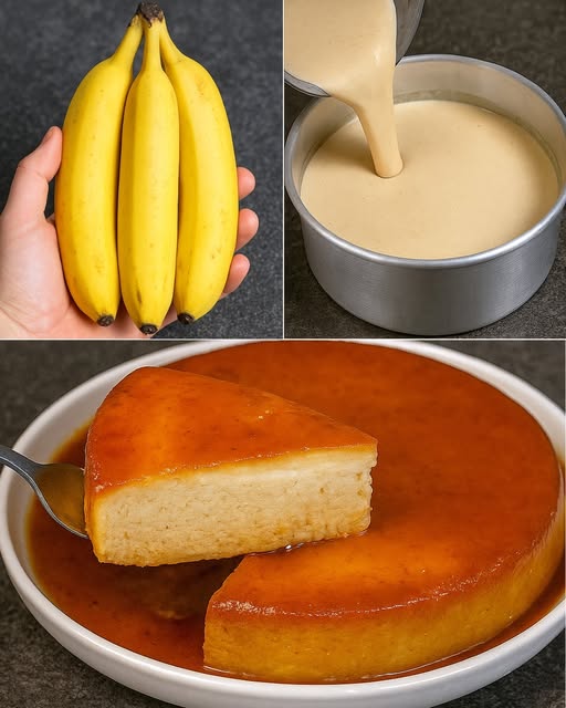 Postre de Plátano sin Harina y sin Horno