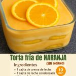 Marquesa de Naranja – Postre Frío Refrescante y Delicioso