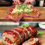Receta de Carne Rellena al Horno