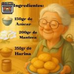 Receta de Polvorosas
