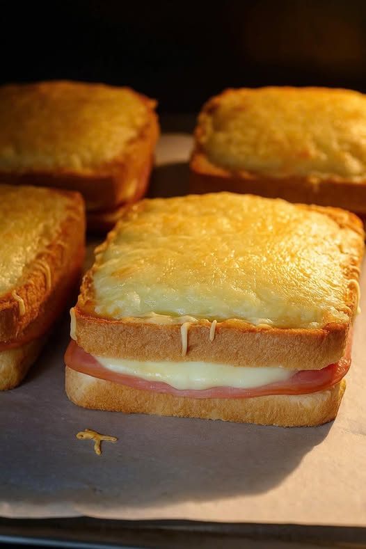 Receta de Sándwiches Gratinados