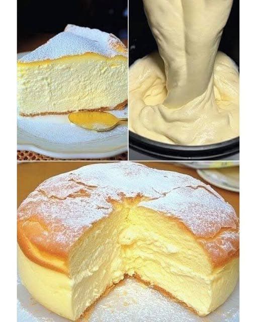 Receta de Pastel de Nubes