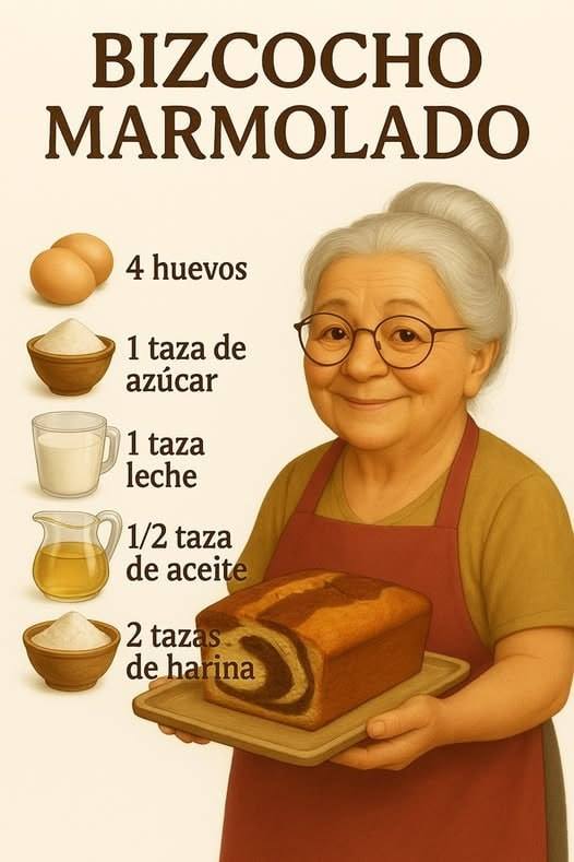 Nunca más te saldrá seco! Así se hace el Bizcocho Marmolado PERFECTO¡