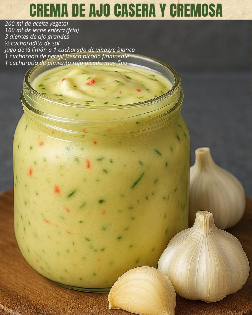 🧄 Esta receta es tan buena que todos van a pedirte la receta