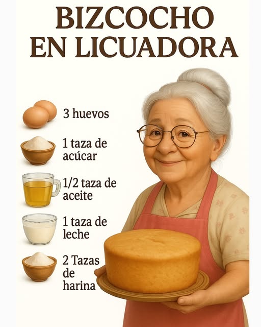 Bizcocho Esponjoso sin Gluten