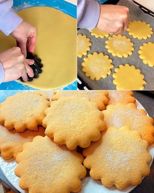 Receta de Galletas de Mantequilla