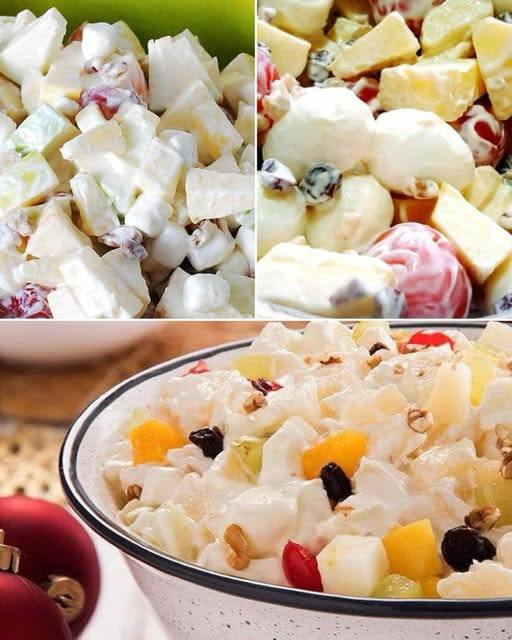 Ensalada Navideña 🎄🥗: Fresca, Colorida y Deliciosa