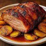 Pierna al Horno 🥩🥔😋: Jugosa, Dorada y Llena de Sabor