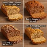 Recetas de pan saludable, ideales para desayunos o meriendas. Fáciles, sin azúcar refinada