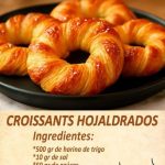 Croissants Hojaldrados en Forma de Anillo: Crujientes, Dorados y Deliciosos 🥐✨