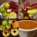 Salsa de chile de árbol con piña y tomatillo