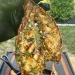 Langosta a la Parrilla con Mantequilla Cajún y Miel