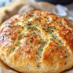 Pan Casero sin Amasar con AOVE y Tomillo ¡No necesitas experiencia para lograrlo! 🤤