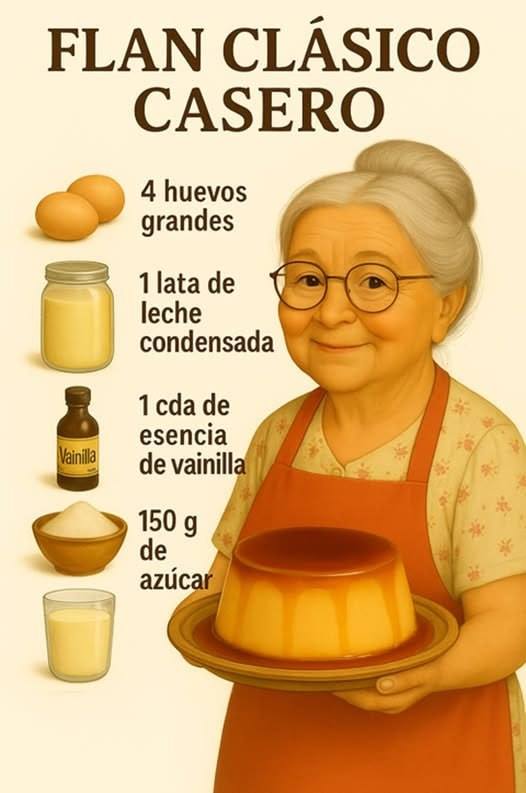 ¡Nunca más vas a comprar flan en la panadería! 😌🍮