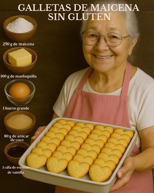 Galletas de Maicena (SIN GLUTEN)