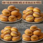 Con 1 kilo de harina, ¡salen más de 40 bolitas de fraile!