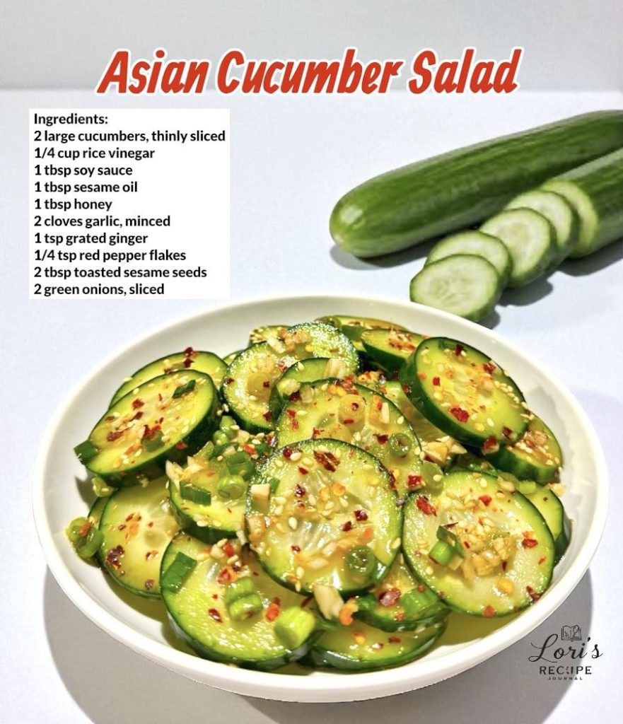 Asian Cucumber Salad