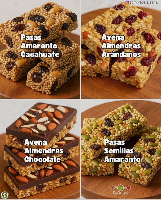 Ideas Saludables de Barritas Integrales