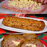 Rollo de Carne Relleno de Jamón y Queso