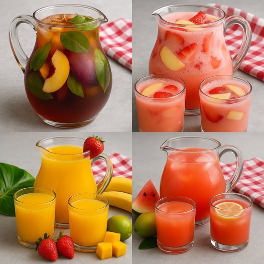 Te enseño 4 recetas de aguas frescas