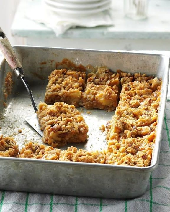 Barras Crujientes de Avena con Manzana: Una Delicia Fácil que Amarás 🍏🍪