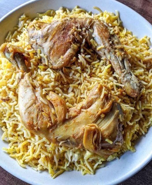 Pollo Biryani al Estilo Bhatiyaar