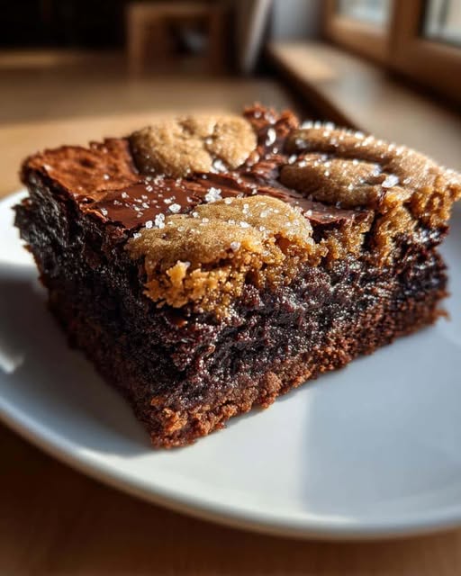 Brownie de Galleta – Brookies