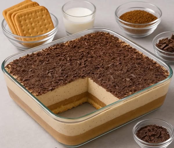 Cómo hacer pastel de Nescafé sin horno