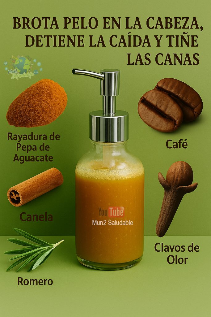 Shampoo Casero Reactivador Capilar con Aloe Vera