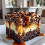 Caramel Brownie Cheesecake