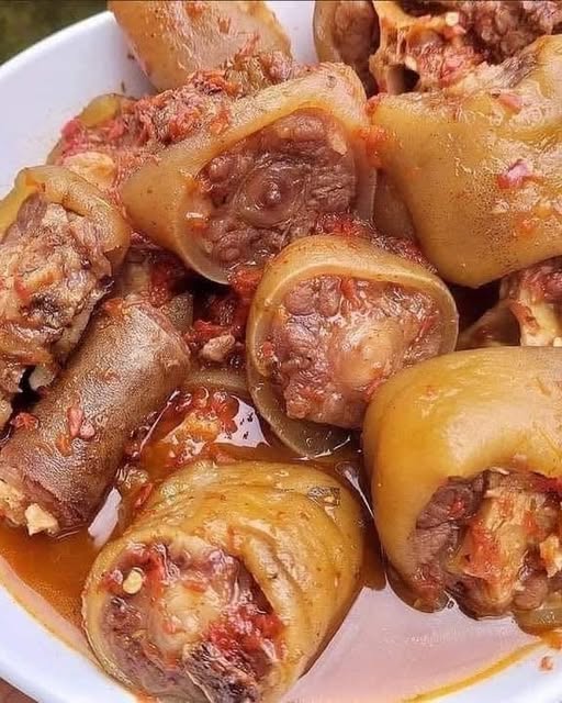 Sopa de rabo de buey y pimienta