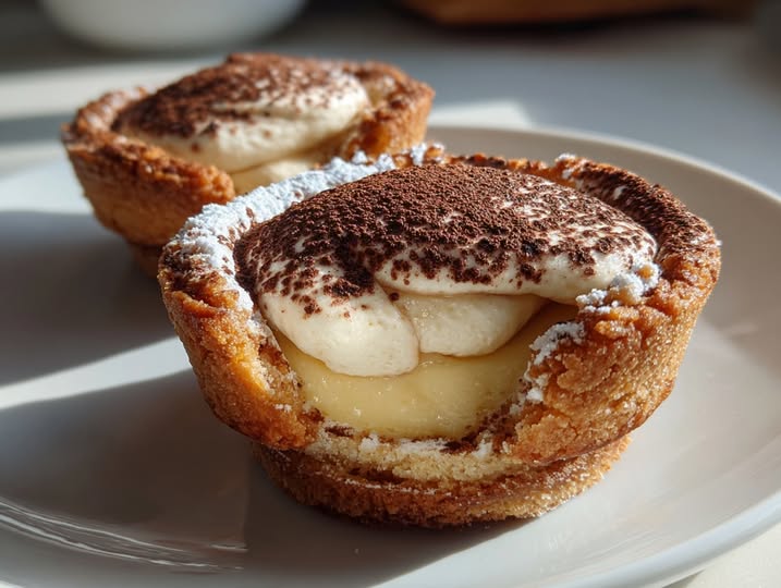 Tiramisu Cookie Cups