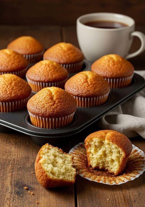 Oil-Based Vanilla Cupcakes
