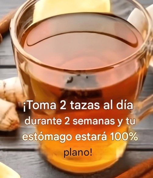 Bebida Natural para un Vientre Plano en 2 Semanas