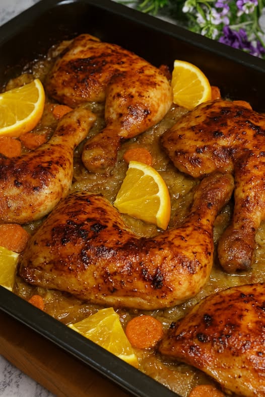 Pollo Asado a la Naranja