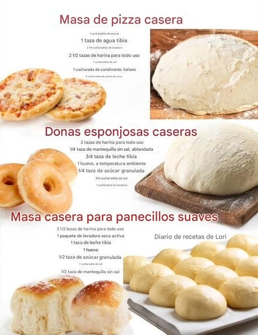 Recetas caseras fáciles y esponjosas