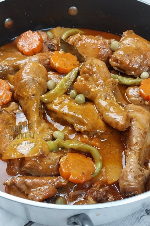Chicken Afritada with a Twist