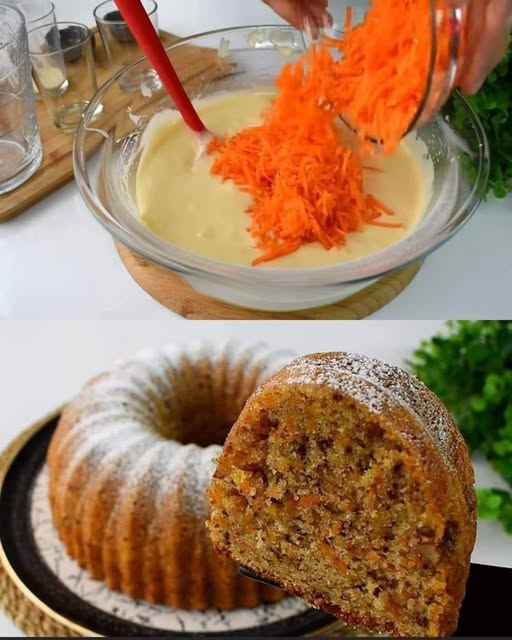 carrot Walnut Cake – ¡Tan delicioso que querrás hacerlo todos los días