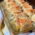 Rollitos de Lasaña de Pollo Alfredo