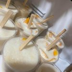 Paletas de Mango con Crema Congeladas