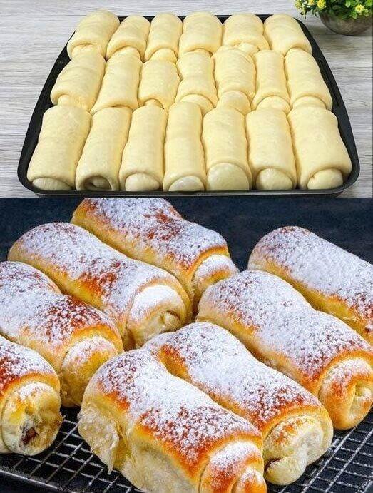 Receta de 100 años – los croissants de la abuela, súper deliciosos y rápidos