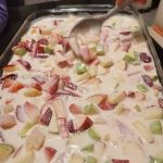 Postre de Frutas Cremoso