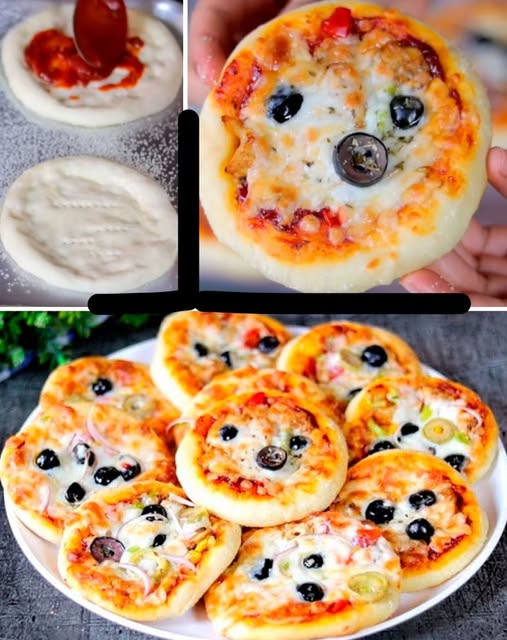 Pizzetas individuelles : petites mais irrésistibles