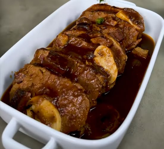 Solomillo de Cerdo en Salsa de Cerveza