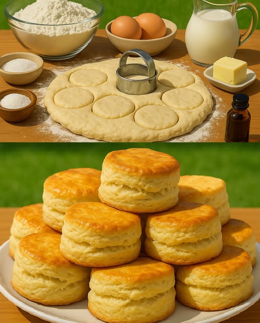 Incredibly Flaky and Tender Biscuits