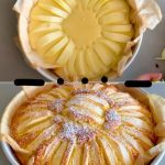 Gâteau fondant aux pommes