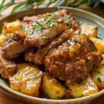 Pork Leg in Pineapple Sauce
